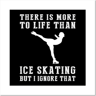 Ice-Skating Ignorance T-Shirt Posters and Art